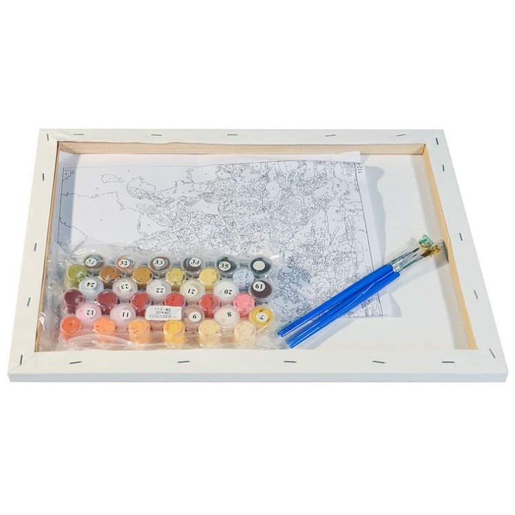 Картина по номерам «Чудесный букет» — картинка 3