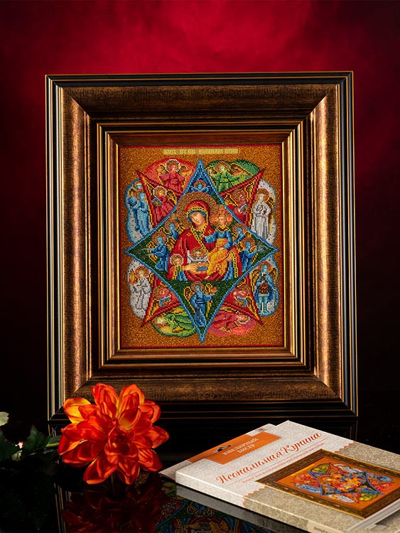 Набор вышивки бисером «Богородица Неопалимая Купина» — картинка 4