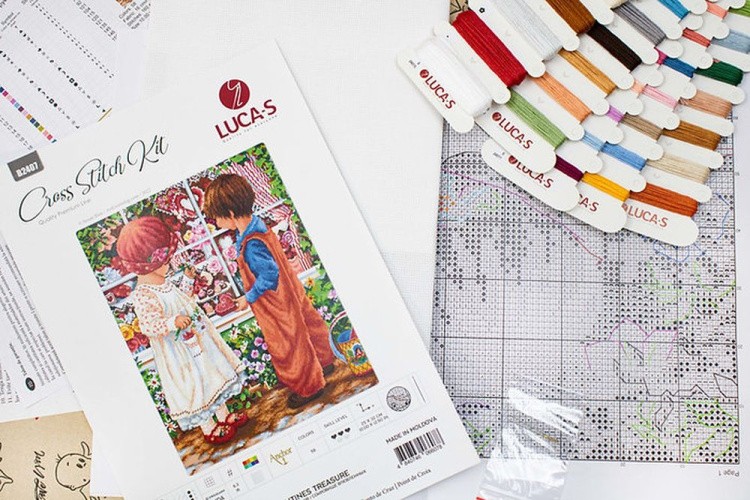 Набор для вышивания «Сокровище влюбленных» — картинка 4