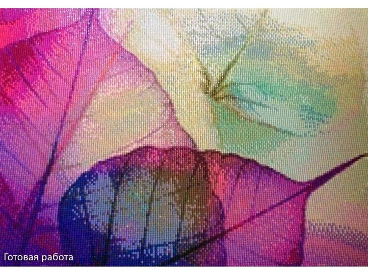 Алмазная вышивка «Листья» — картинка 2