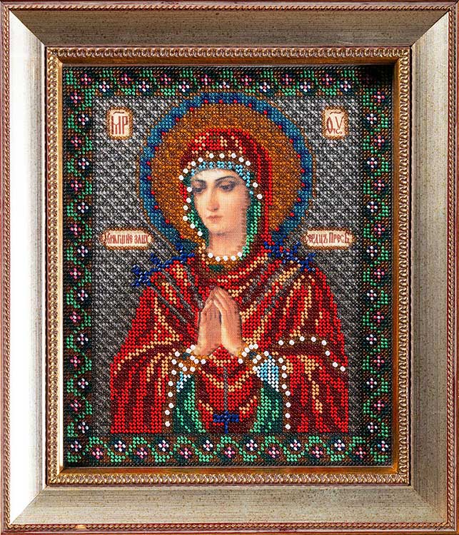 Набор вышивки бисером «Богородица Умягчение злых сердец» — картинка 2
