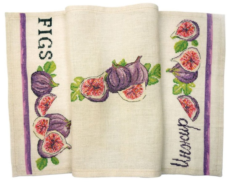 Набор для вышивания «Скатерть. Инжир» — картинка 2