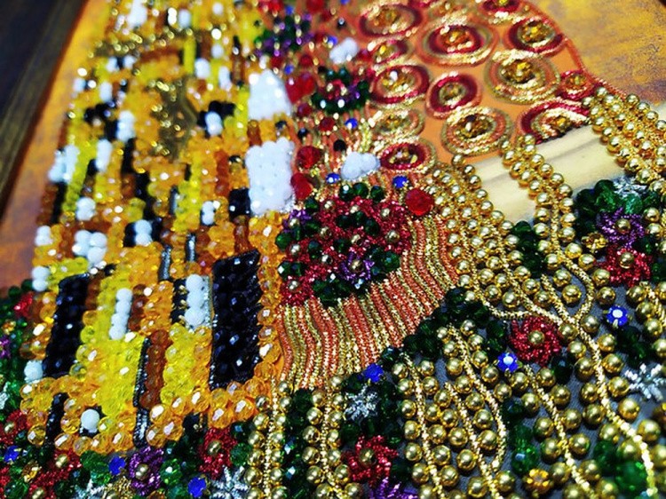 Набор вышивки хрустальными камнями «Поцелуй» — картинка 7