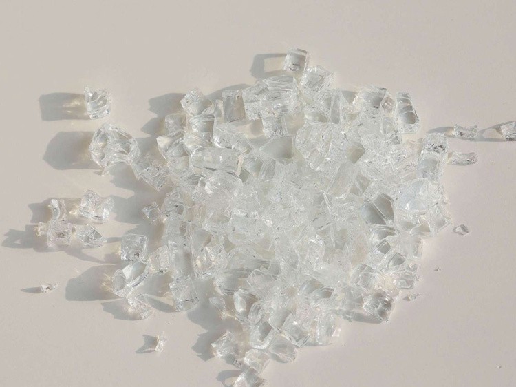 Стеклянная крошка Кристалл. Прозрачная (фракция 3-8 мм), Art Blong — картинка 4