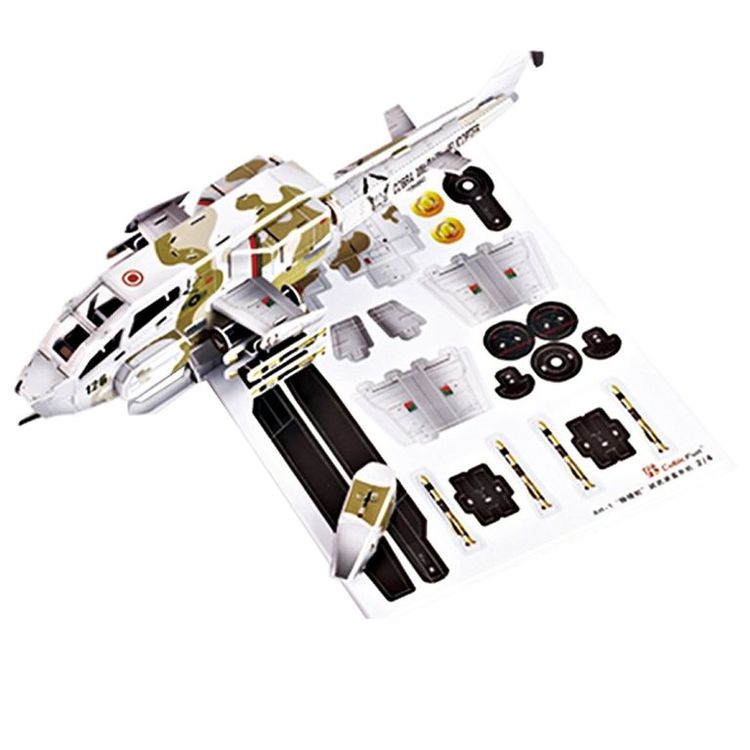 3D-пазл CubicFun Вертолет AH-1 Кобра — картинка 4