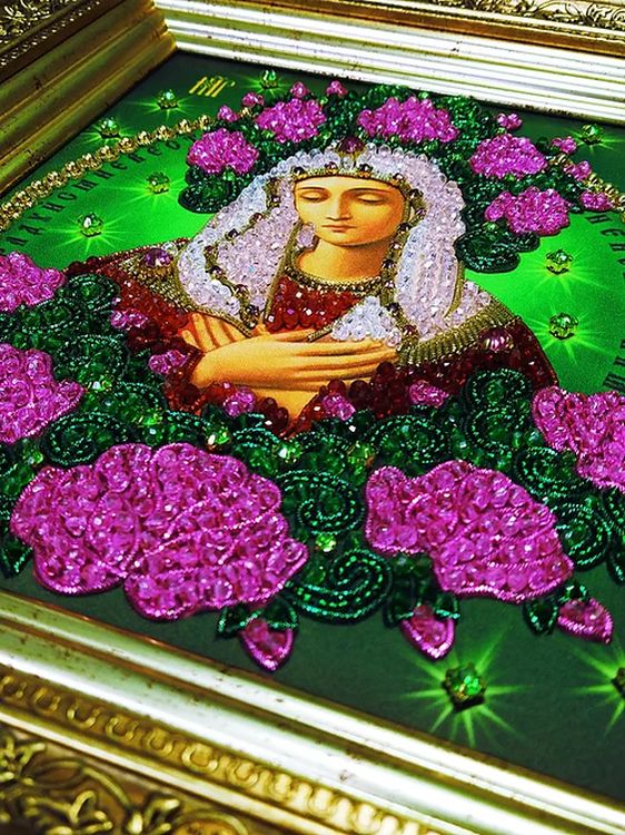 Набор вышивки хрустальными камнями «Умиление» — картинка 10