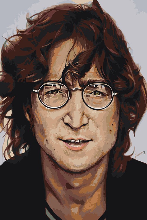 Картина по номерам «Джон Леннон»