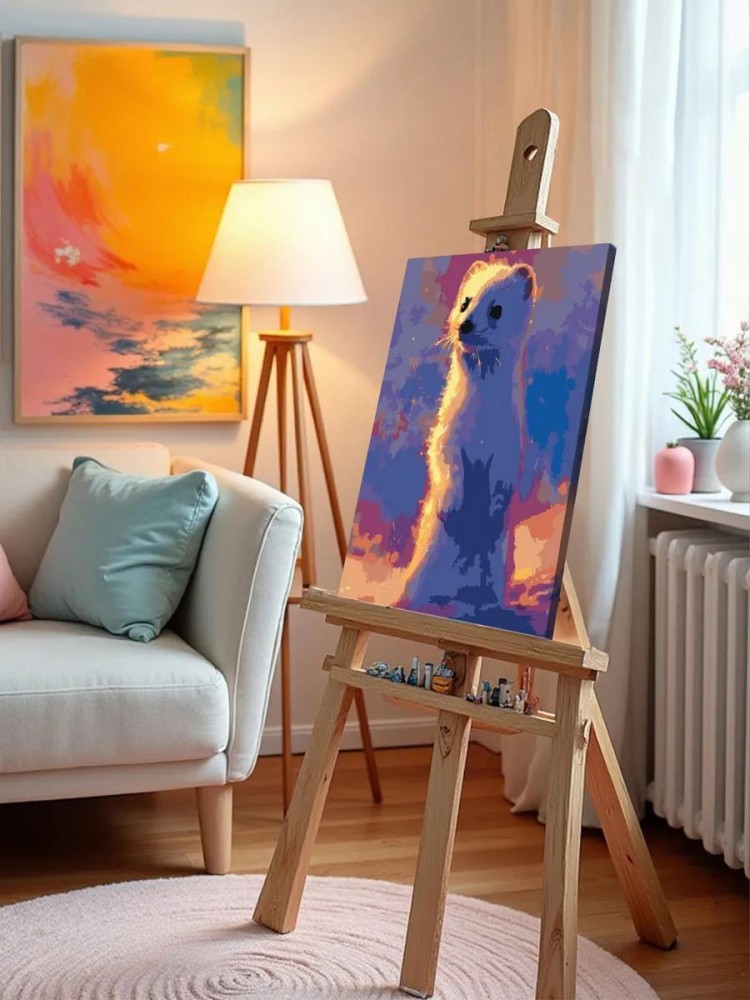 Картина по номерам «Ласка» — картинка 9