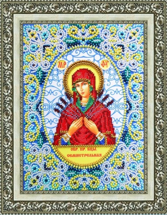 Набор для вышивания «Богородица Семистрельная»