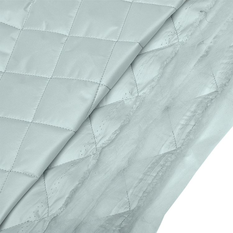 Ткань стежка ниточная Dewspo, ромб 5,5 см, 5 м x 150 см, 230 г/м², цвет: светло-серый, TBY — картинка 4