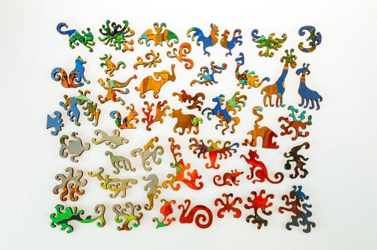 Деревянные пазлы DAVICI «Небесный почтальон» — картинка 5