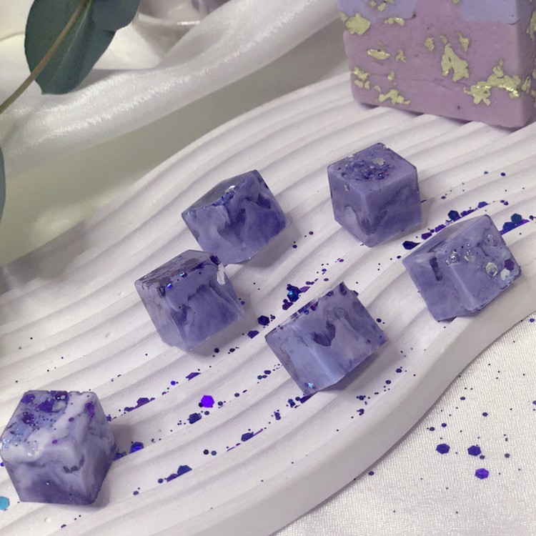 Силиконовый молд - Кубики, 0,9 см, 1 молд — картинка 3