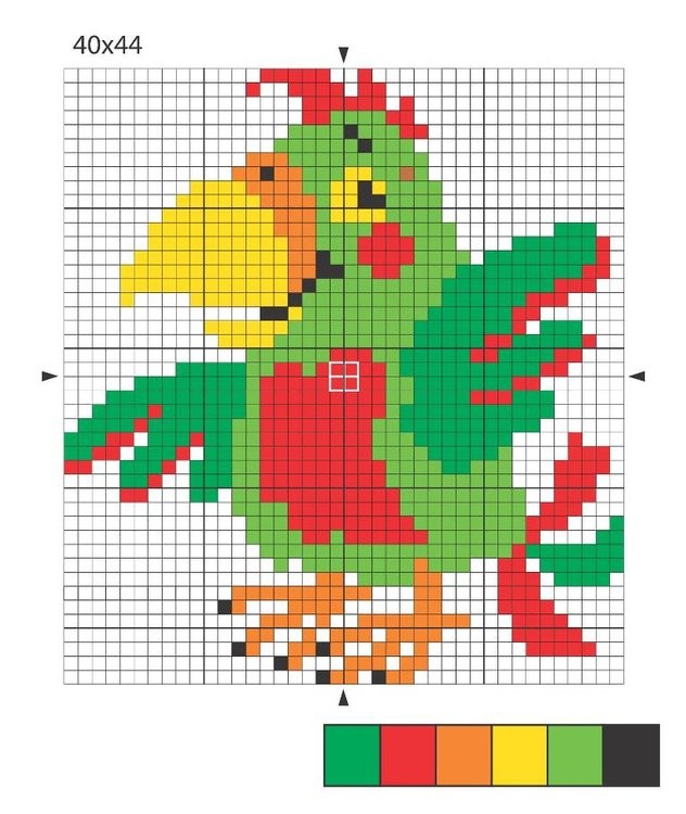 Набор для вышивания «Попугай» (с пяльцами) — картинка 3