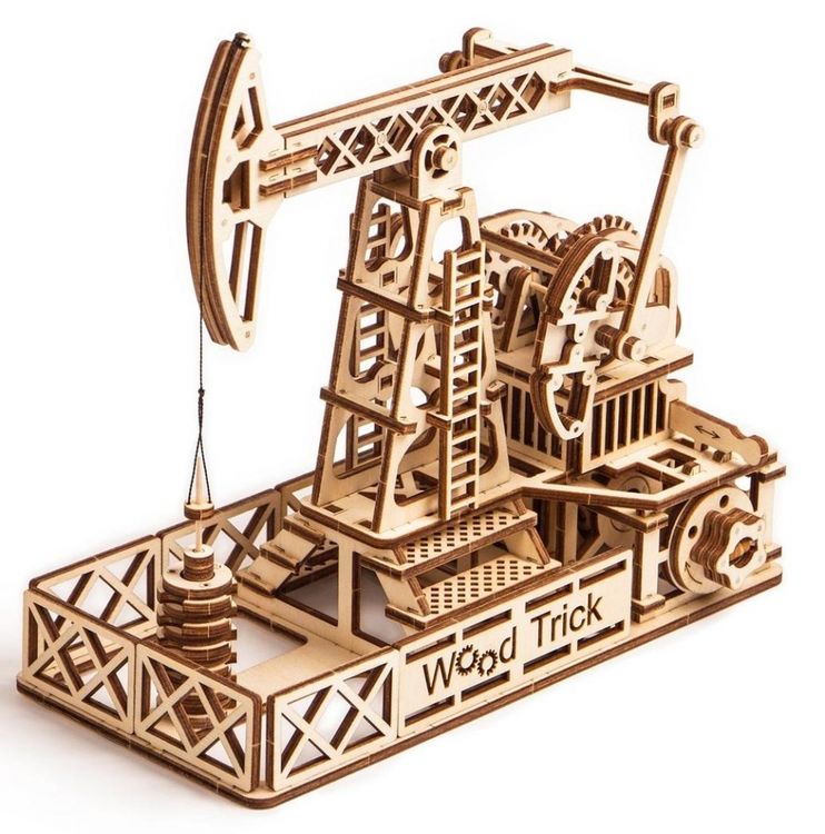 Конструктор из дерева «Нефтяная Вышка», Wood Trick — картинка 3