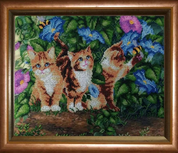 Набор вышивки бисером «Шалуны» — картинка 2