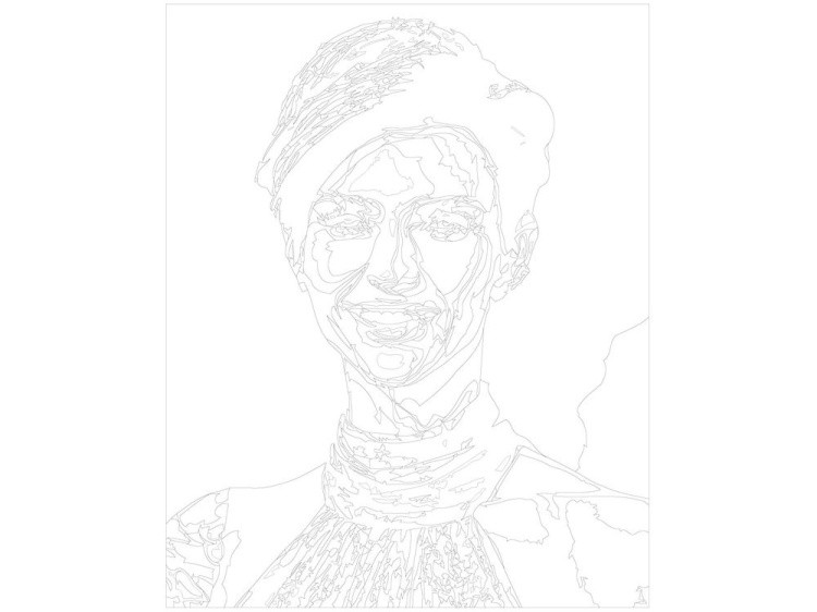 Картина по номерам «Руби Роуз» — картинка 3