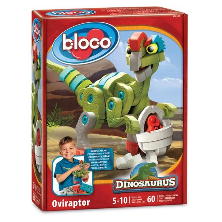 Конструктор Блоко Динозавры: «Овираптор»