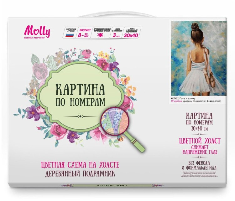 Картина по номерам «Путь к успеху» — картинка 2