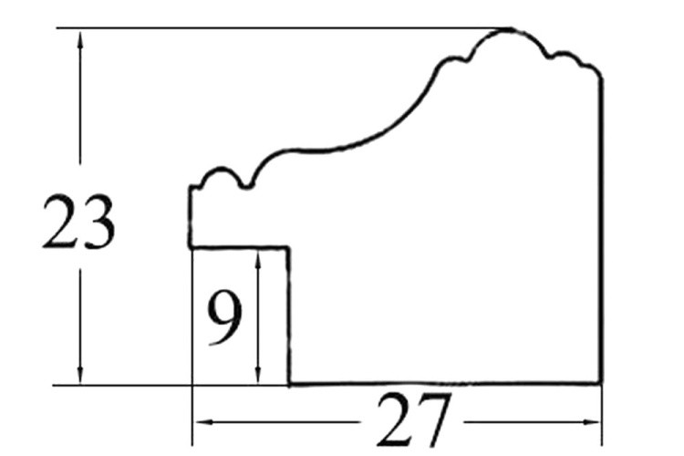Рамка для иконы, 11,8х14,2 — картинка 3