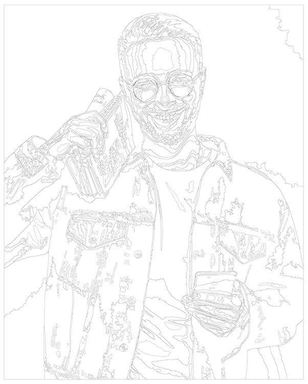 Картина по номерам «Егор Крид 10» — картинка 3