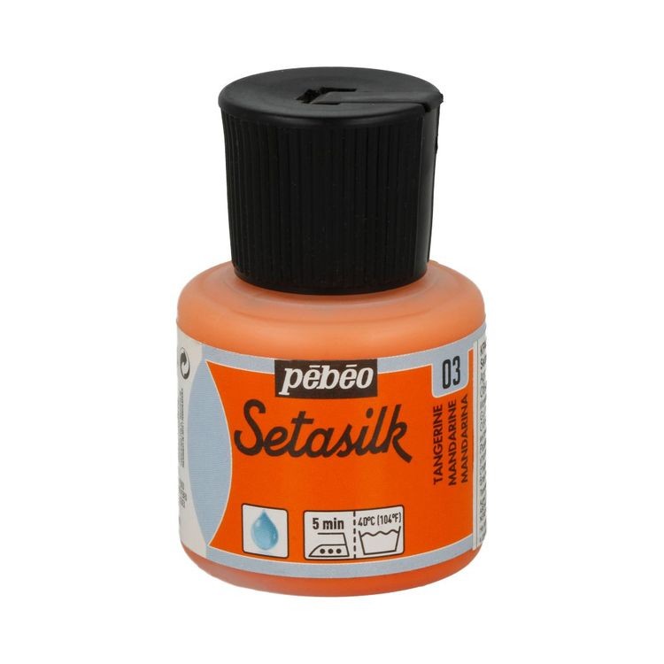 Краска по шелку Setasilk PEBEO, цвет: мандарин, 45 мл
