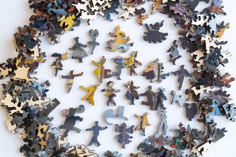 Деревянные пазлы DAVICI «За сценой» — картинка 8