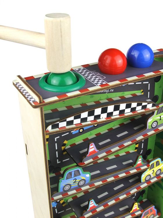 Стучалка «Горки. Автодром» — картинка 2