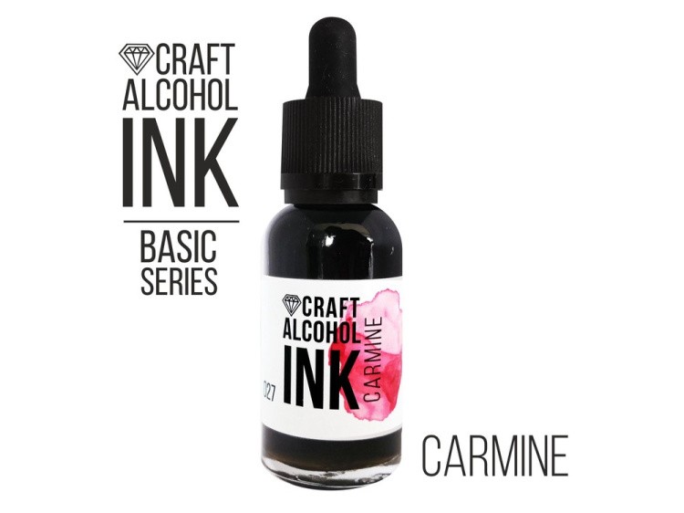 Алкогольные чернила кармин (Carmine) 30 мл, Craft Alcohol INK