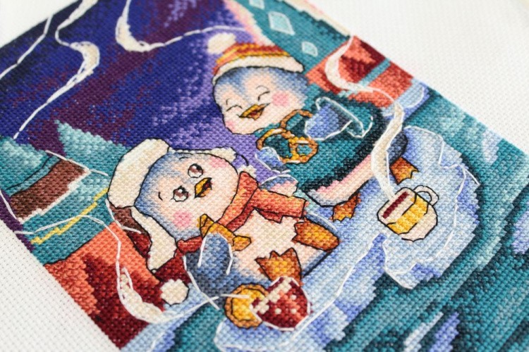 Набор для вышивания «Тёплая беседа» — картинка 3