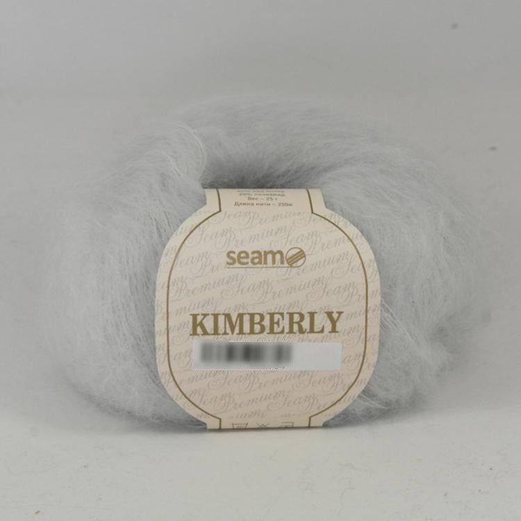 Пряжа SEAM KIMBERLY (06056), бледно-серо-голубой, 5 шт. по 25 г — картинка 2