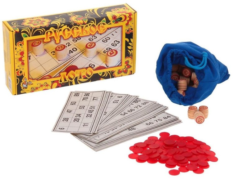 Лото деревянное. Русское лото — картинка 2