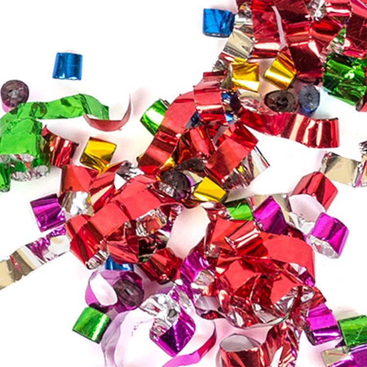 Пневмохлопушка 1 шт., 20 см, фольгированный серпантин, BOOMZEE — картинка 3