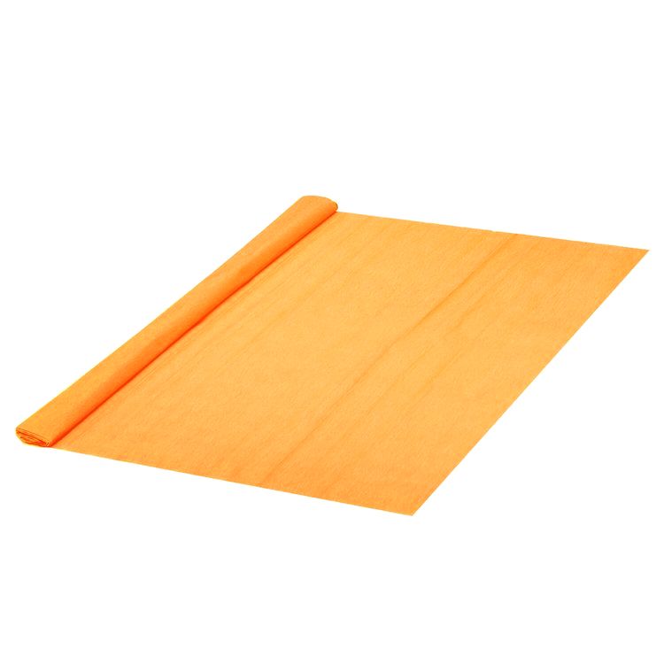 Бумага гофрированная (креповая), 32 г/м2, абрикосовая, 50х250 см, в рулоне, Brauberg — картинка 2