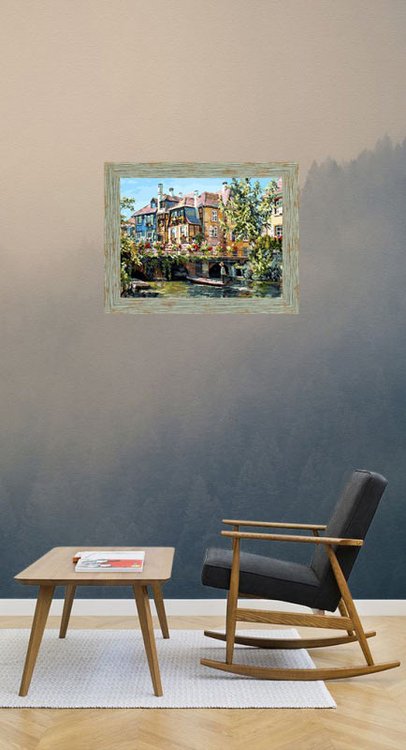 Картина по номерам «Франция. Кольмар» — картинка 6