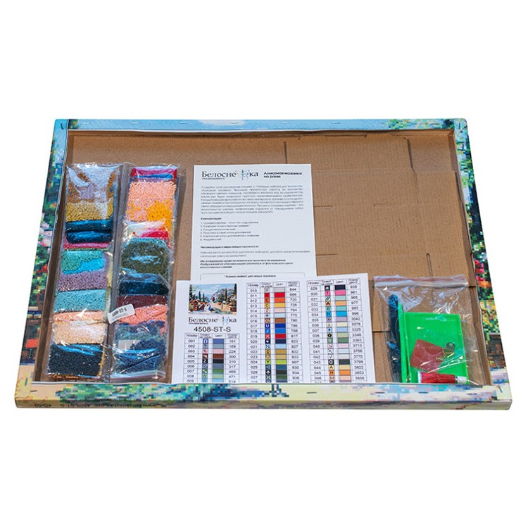 Алмазная вышивка «На берегу моря» — картинка 3