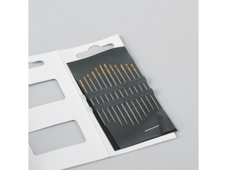 Иглы ручные Gamma для вышивания №1-5, 12 шт. — картинка 3