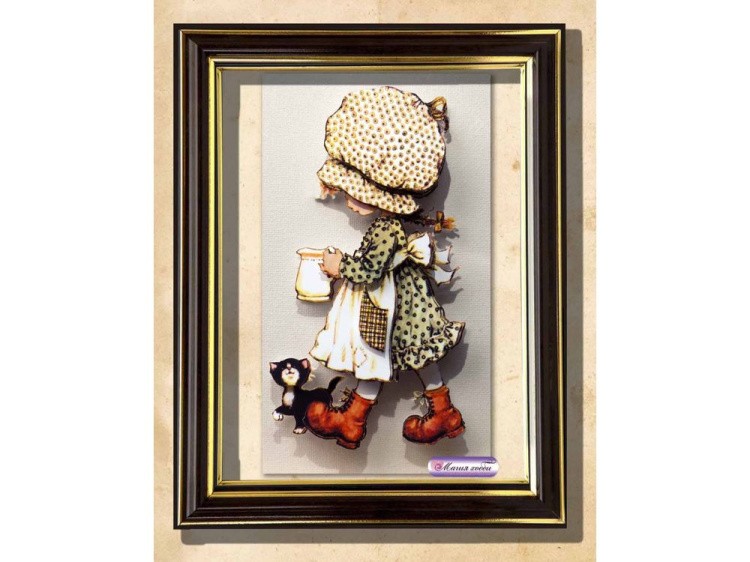 Рамка-аквариум с прозрачным дном для папертоли — картинка 2