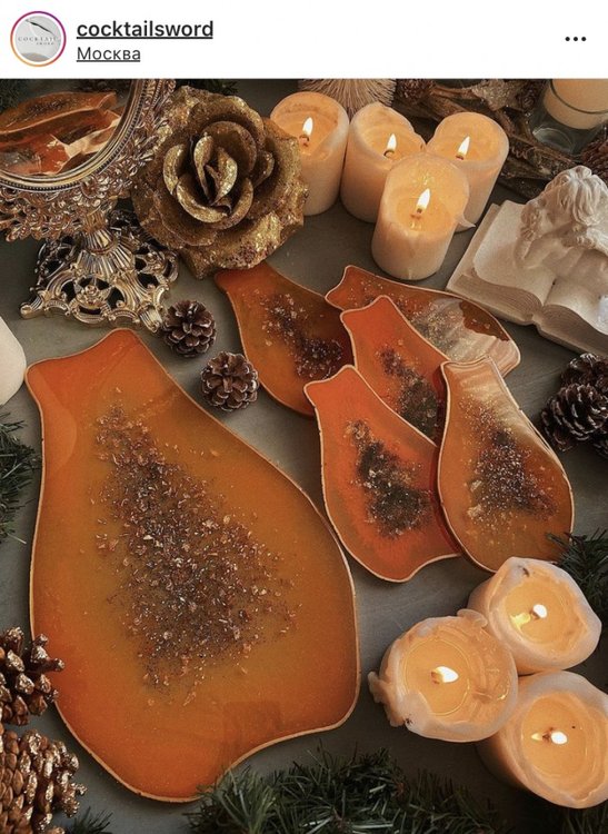 Молд №42 Папайя (29,5 см), 1 шт., Art Blong — картинка 2