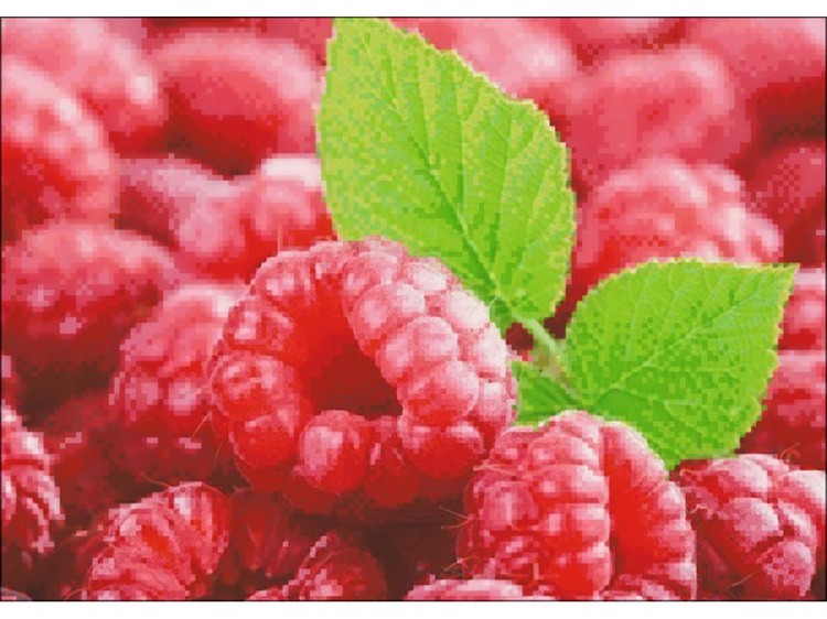 Алмазная вышивка «Сочная малина» — картинка 2