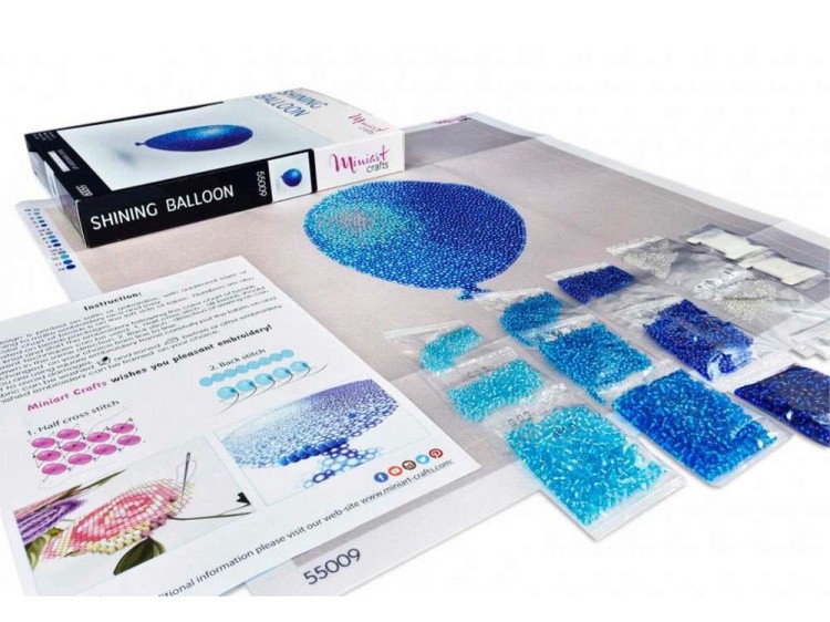 Набор вышивки бисером «Сияющий Воздушный Шар» — картинка 3