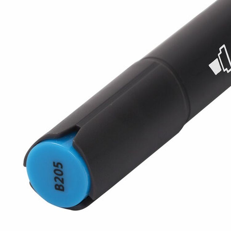 Маркер для скетчинга двусторонний 1 мм - 6 мм BRAUBERG ART CLASSIC, цвет: голубая бирюза — картинка 6