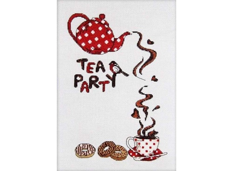 Набор для вышивания «Чайная вечеринка»