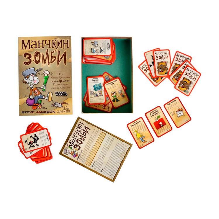 Настольная игра: Манчкин Зомби (2-е рус. изд.) — картинка 3