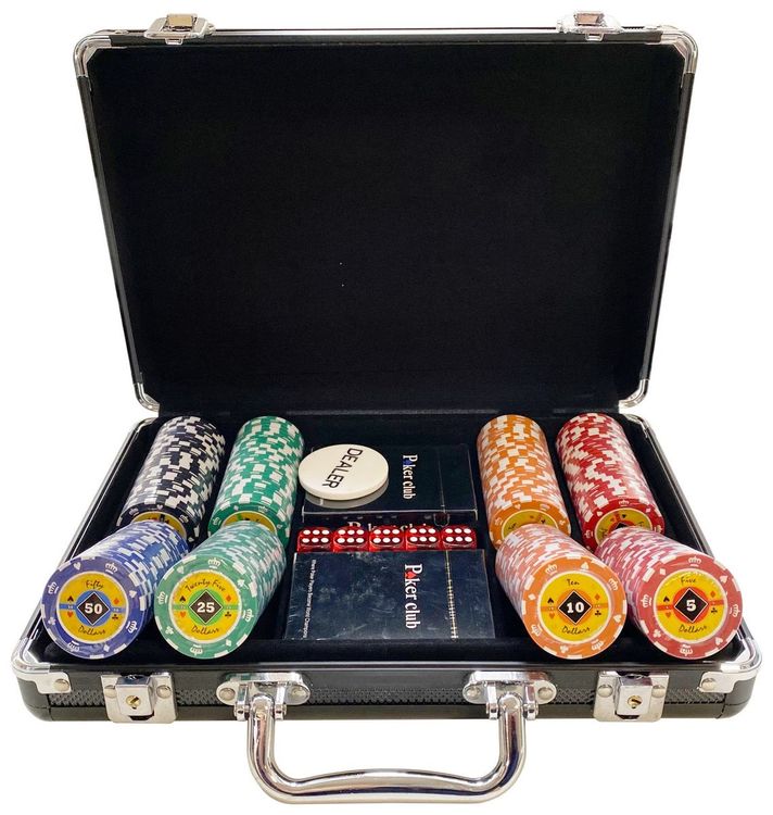Набор для покера «Crown», 200 фишек