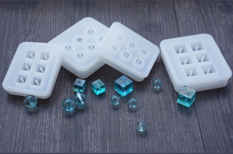 Силиконовая форма для создания бусин Куб, Resin Pro — картинка 2