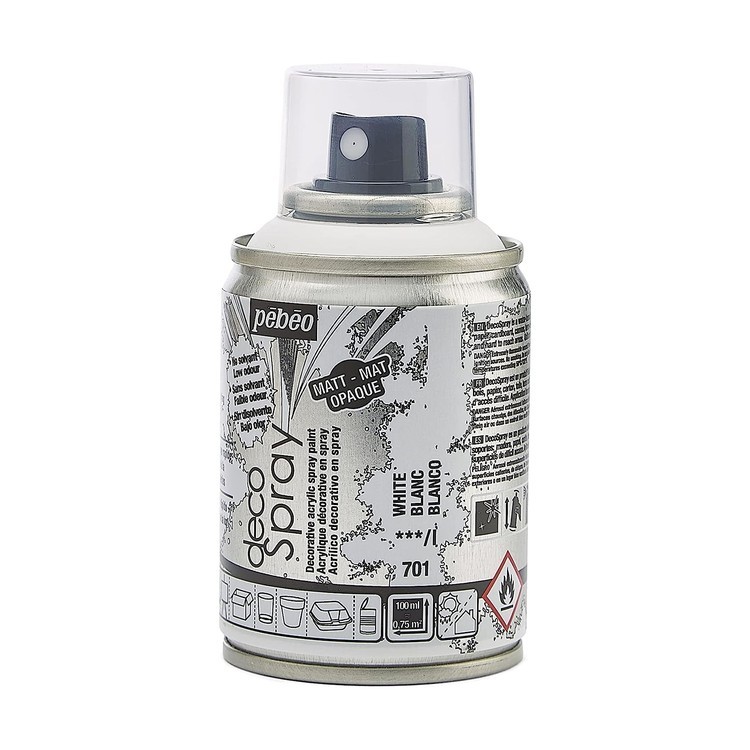 Краска на водной основе decoSpray, 093701 Белый — картинка 3