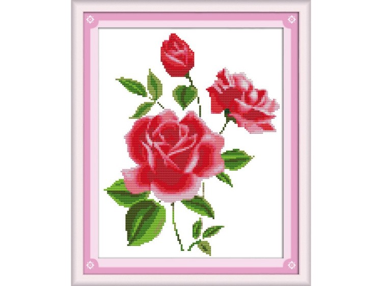 Набор для вышивания «Аккуратные розы» — картинка 2