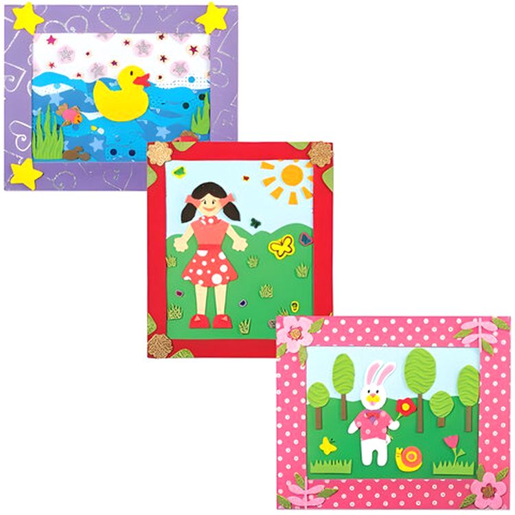 Фоамиран, 21x29,7 см, цвет: ассорти, фактура «Плюш» (5 шт.) — картинка 4