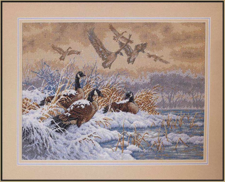 Набор для вышивания «Зимний перелет» — картинка 2