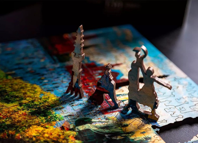 Деревянные пазлы DAVICI «Москва. 870 лет» — картинка 10